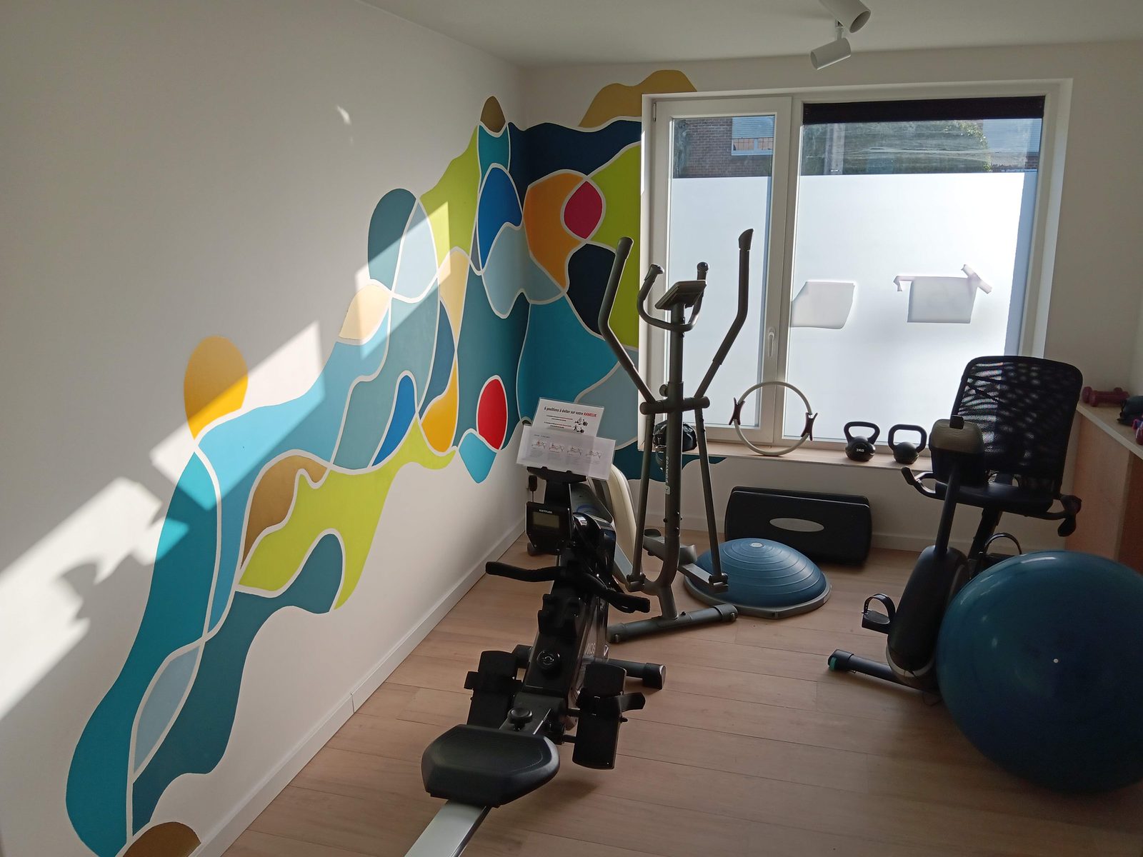 Salle de sport et de réadaptation du Centre Paramédical Onco Ancrage